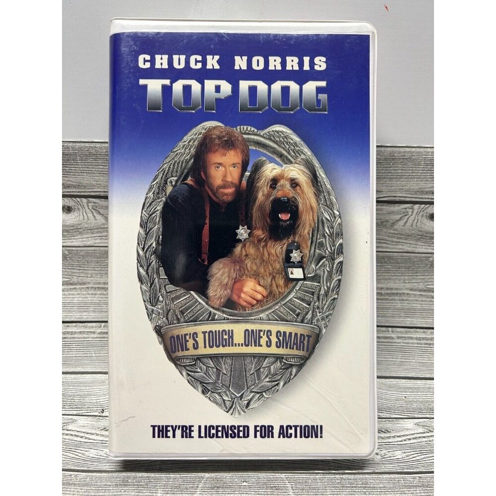 Top Dog-Chuck Norris VHS Movie